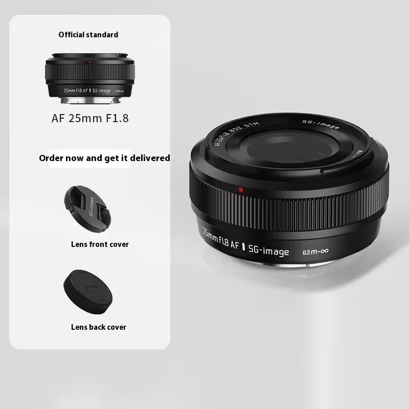 SGimage AF 25mm F1.8 APS-C Auto Focus Prime Lens Fujifilm