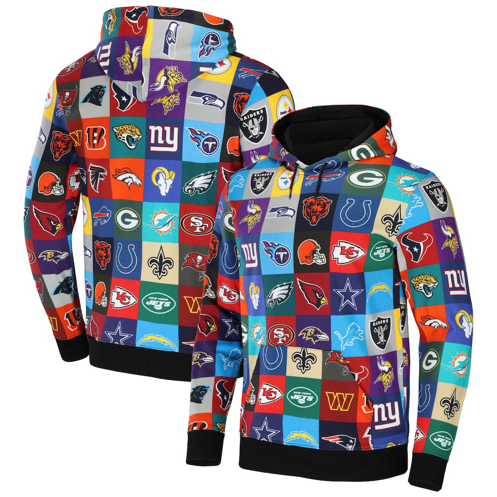 SALE!! NFL Team Logo Hoodie Football Fans Pullover Streetwear