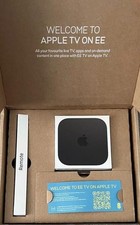 Apple TV 4K 3rd Gen. 128GB Media Streamer - Wi-Fi + Ethernet + EE Remote SEALED