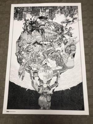 POSTERS : OTOMO KATSUHIRO×GRAPHIC DESIGN Posters - Otomo Katsuhiro X Graphic Design Art Book Review