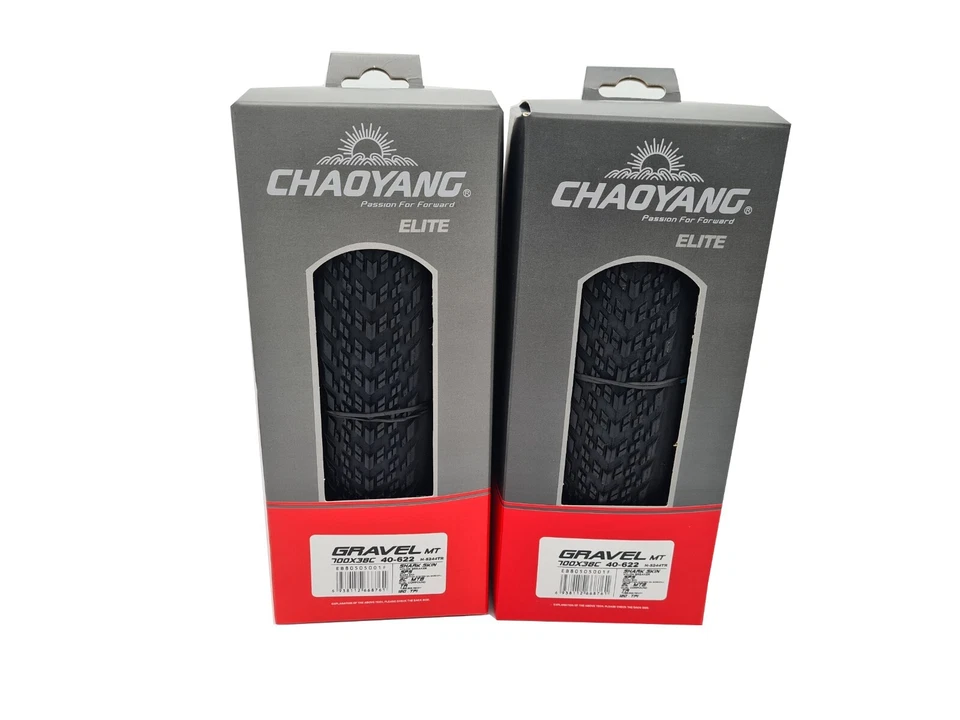 2 x Chaoyang Gravel MT Reifen Tubeless Ready 700x38C 120 TPI Pannenschutz Elite - Bild 2 von 4