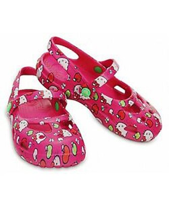 mary jane crocs pink