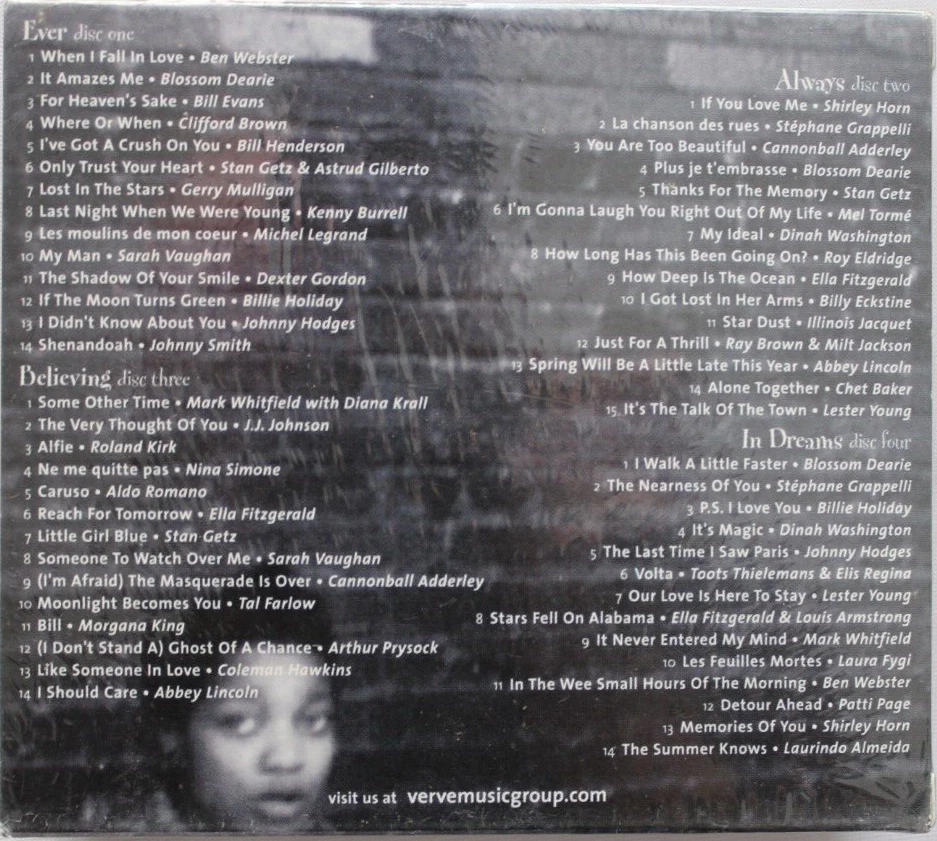 A JAZZ ROMANCE [NEW CD] 4 DISC SET, VERVE VARIOUS ARTISTS Foto 3 de 3