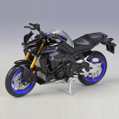 1/18 Yamaha MT-10 SP Motorcycle Model Diecast Toy Vehicle for Boys