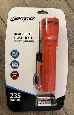 Nightstick NSP-2422R Dual-Light w/ Dual Magnet Multi-Purpose NEW FREE SHIPPING