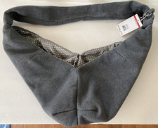 NWT Gray Puppy Dog Carrier Backpack Travel Tote Shoulder Bag Sling BRAND NEW