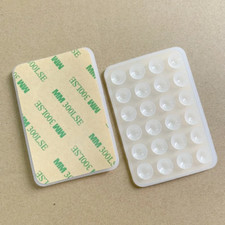 Clear Silicone Suction Phone Case Adhesive Mount