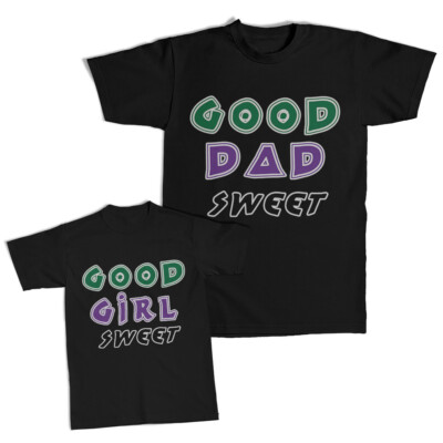Dad and Son Matching Outfits Clothes Little Mister Beard - Good Girl Sweet Knit