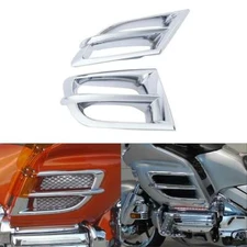 Side Fairing Accent Grilles Vented Trim Cover Fit For Honda Goldwing GL1800