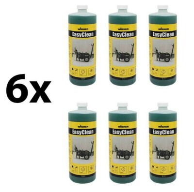 6x Wagner Easy Clean Reinigungs- und Konservierungsmittel 1L 2412656