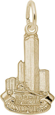 10K or 14K Gold IDS Center Charm by Rembrandt