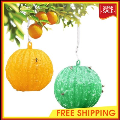 Flying Insects Traps Balls Sticky Glue Fly Gnat Wasp Mosquito Bugs Trap Balls