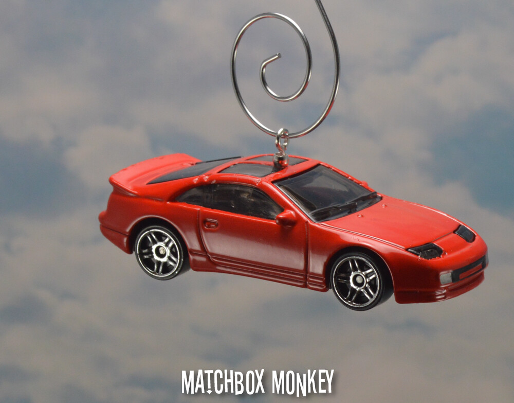T T ♡ Купить Красный Nissan 300ZX TT Twin Turbo с рождественским