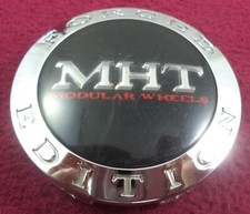 Mht Wheels Chrome Black Custom Wheel Center Cap 1001-02 S601-01 1 Mht Wheels Chrome Black Custom Wheel Center Cap 1001-02 S601-01 1