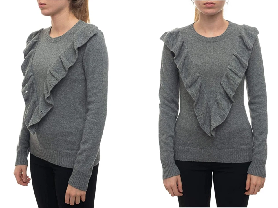 VALENTINO Knitwear Cashmere Wool Pullover Sweatshirt Jumper Sweater Cardigan S