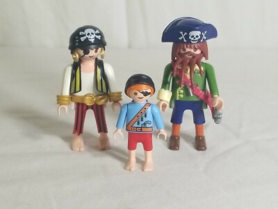 Lot De Figurines Playmobil Pirates - Ensemble D'occasion, Idéal Pour Compléter Une Collection