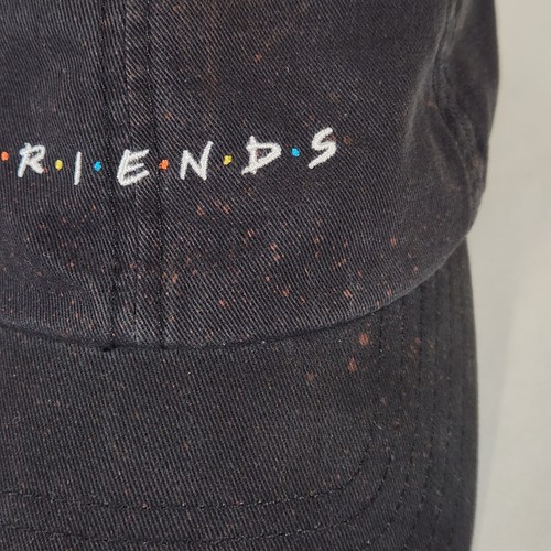 Mütze Friends TV Show schwarz Promo Warner Bros verstellbare Farbflecken Kappe - Bild 3 von 8