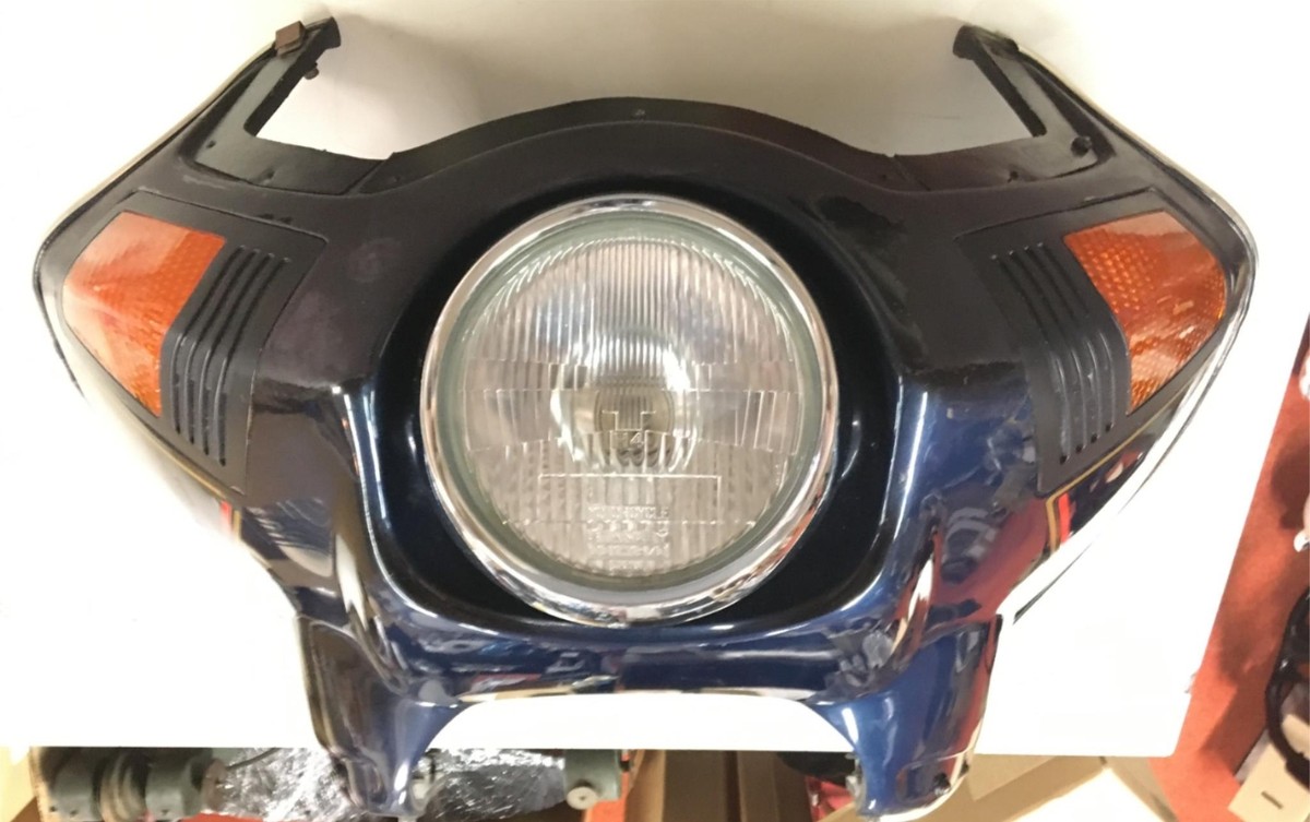 OEM 1981 Dark Blue Factory Kawasaki KZ1100-A RS Front End