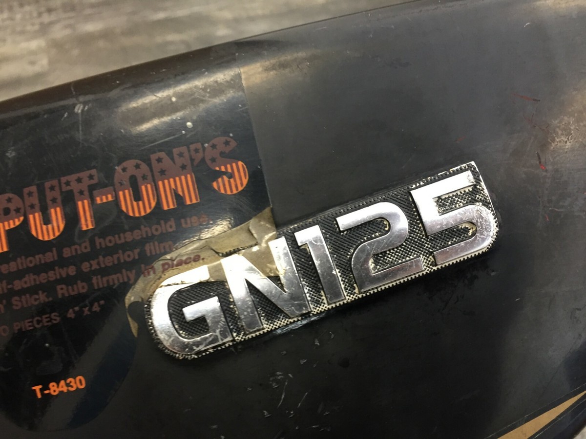 Suzuki GN125 OEM Left Side Cover Panel | eBay