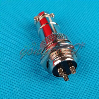 5pcs NEW 3Pin Male Female Panel Chassis Harness AC-DC Power Connector Kit