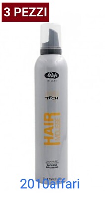 Lisap Hoch Technik Haar Schaum Föhn Schaum 300 ml Ceramide A2 - 3 Stück