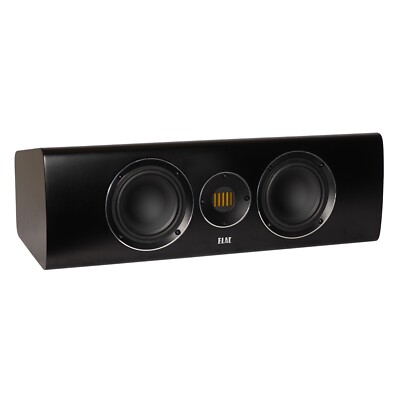 ELAC Carina CC241.4 3-Way Center Channel Speaker with Jet Tweeter Satin Black