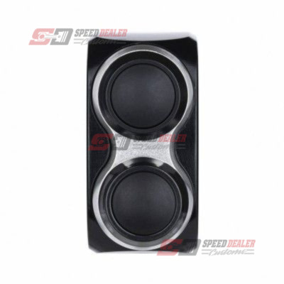 mo.switch basic 2 button, black, silver inlay