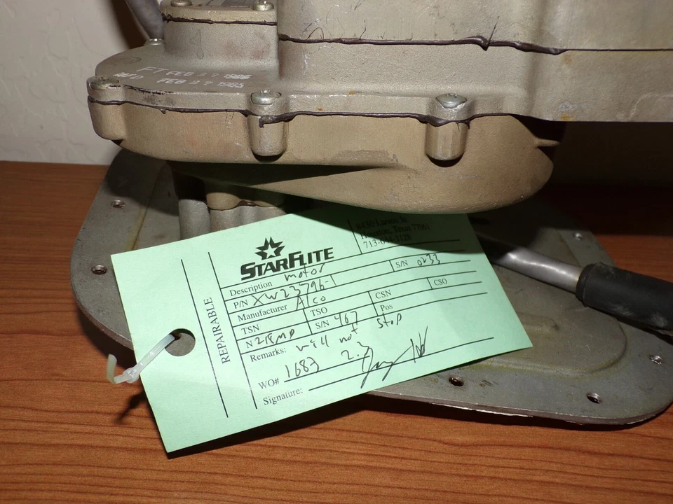 飞机 ALCO Wiper 电机 Assy XW23796-2 — 第 4/4 张图片