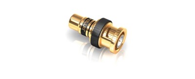 ViaBlue XS Cinch-BNC Adapter Bajonett 24 Karat vergoldet 
