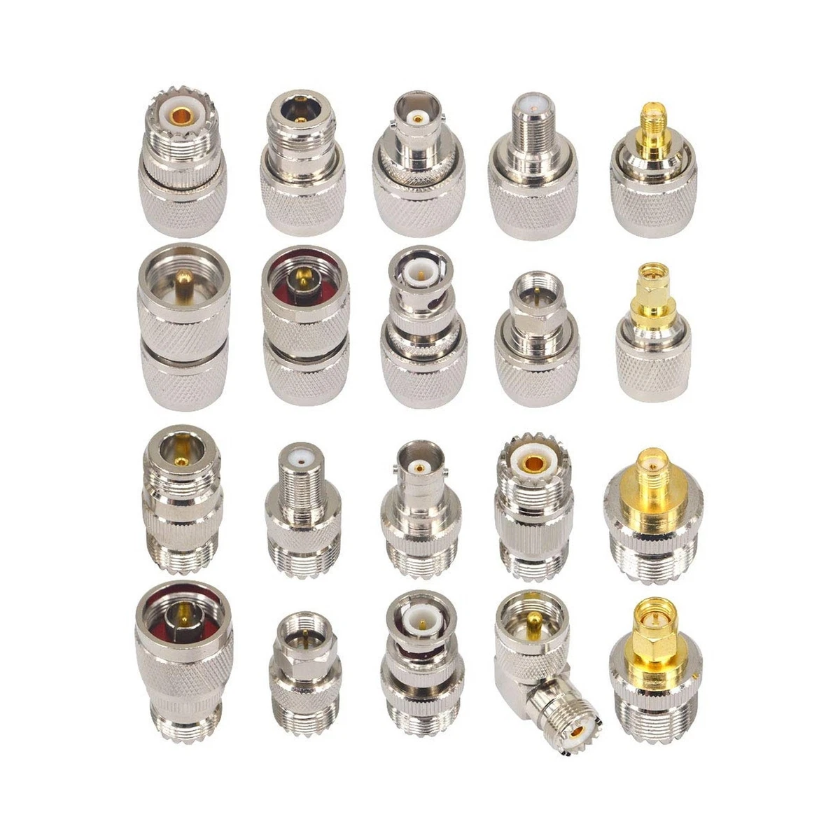 Conn.r-sma female rg174 - RG-174 reverse SMA female chassisdeel