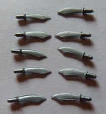 10 Timpo Toys Indian Knives, Indian Knife, Knives Originals, Weapons, Weapons