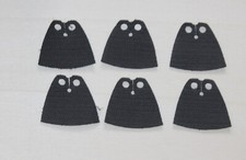 6x Cloak Charcoal Cape Cloak Star Wars Jedi Potter Figure 