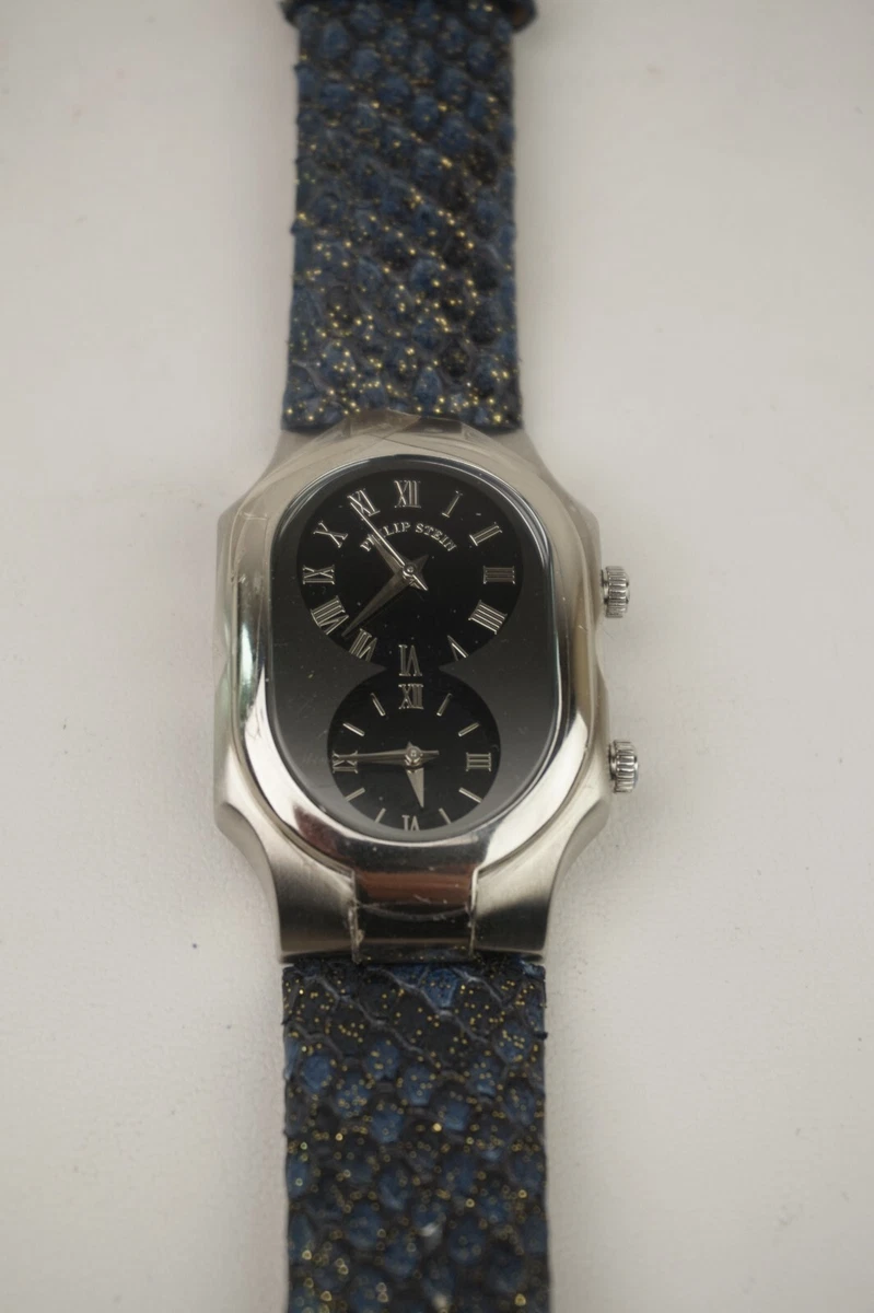 Philip stein shop dual time watch