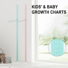 Kids Growth Chart Child Height Measurement Wall Hanging Rulers Room Decoration