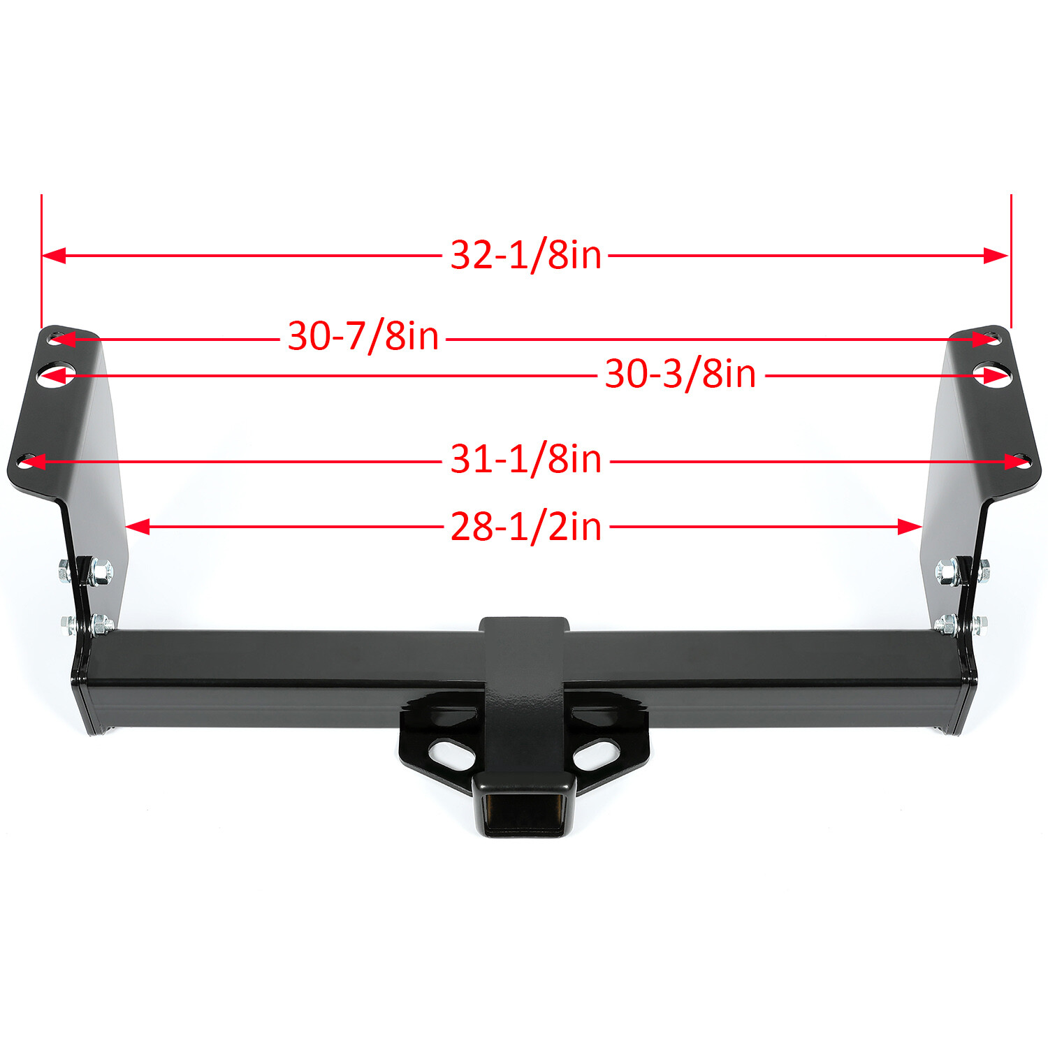 Class 3 Trailer Hitch Tow Receiver 2" For Ford Ranger 83-11 Mazda B-Series 94-09