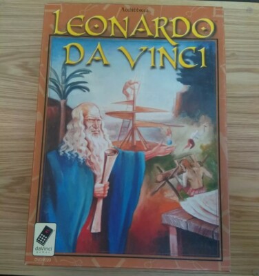 Jeu De Société Leonardo Da Vinci / Da Vinci Games - Version D'occasion