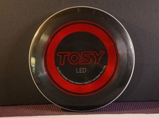 TOSY LED Red Flying Disc 360 LEDs, 12 Modes, Motion Sensors, And Works