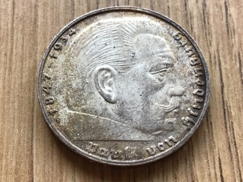 2 Reichsmark Hindenburg 1936 - 1939 J.366 Silber - 第 52/76 張圖片