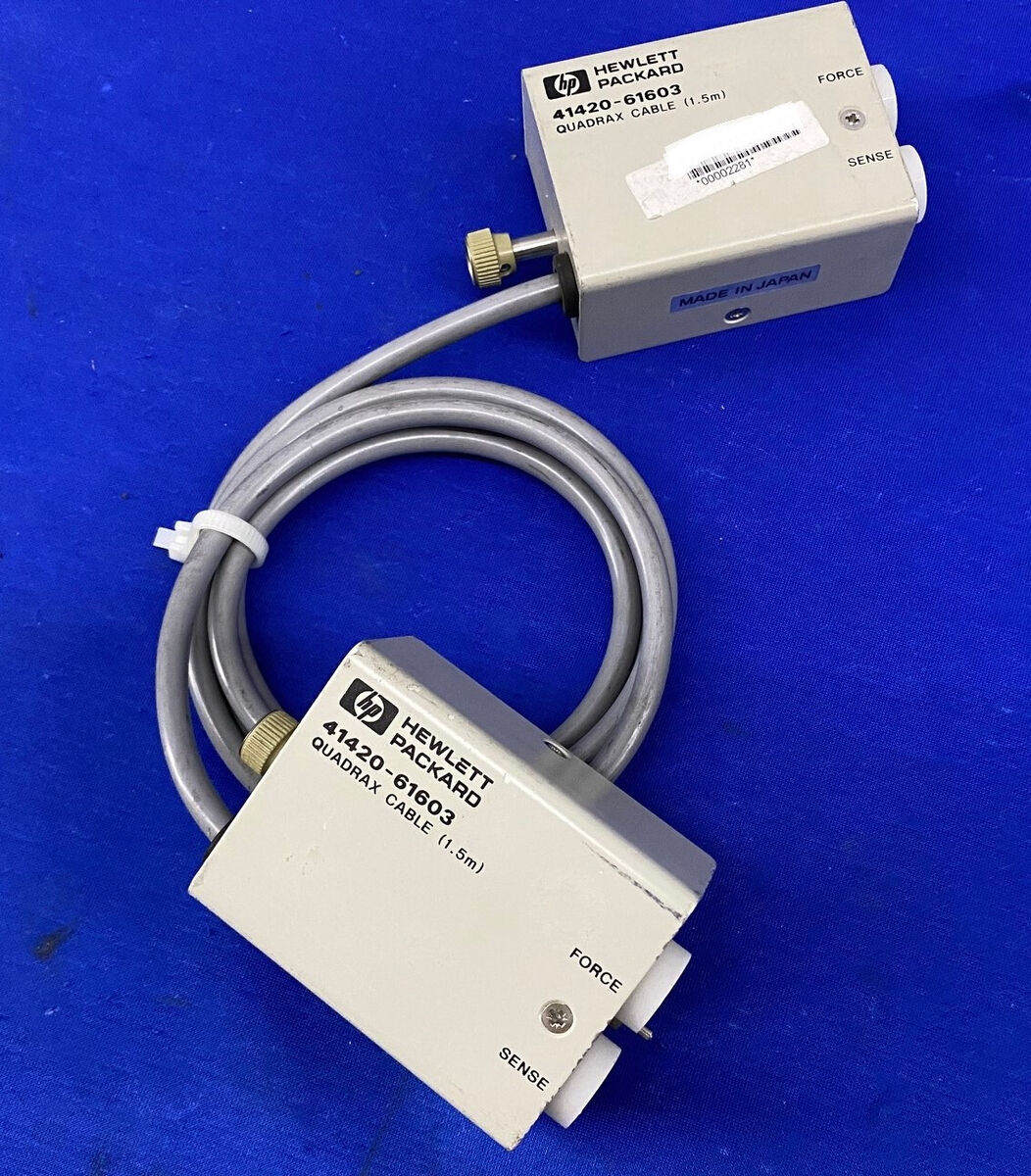HP / HEWLETT PACKARD 41420-61603 QUADRAX CABLE 1.5 M | eBay HP / HEWLETT PACKARD 41420-61603 QUADRAX CABLE 1.5 M | eBay