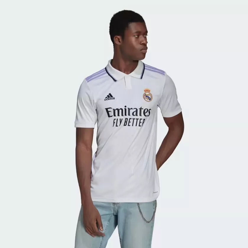 Adidas Men's Real Madrid Home Jersey - White, XL