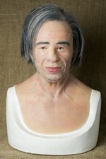 Realistic Hand Made Silicone "Pavel" Mask by The Masker, Old Man, Hand Made