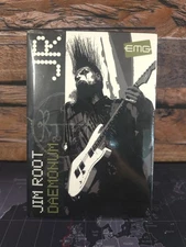 New! EMG Jim Root Deamonum Humbucker Guitar Pickup Set - Zebra