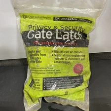 D&D LLDAB-KSA LokkLatch Deluxe Key Alike Gate Latch, Privacy & Security