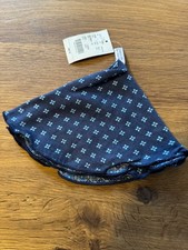 Edward Armah Blue Pocket Square 100 Silk