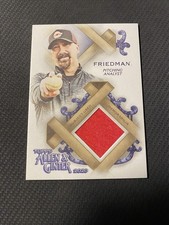 Rob Friedman 2020 Topps Allen And Ginter Used Patch 