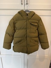 Zara Kids  Winter Jacket  Olive Green Coat