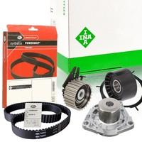 Gates 5600XS Zahnriemen + Ina Rollen Satz Wapu FüR Fiat Stilo Alfa 147 156 1.9