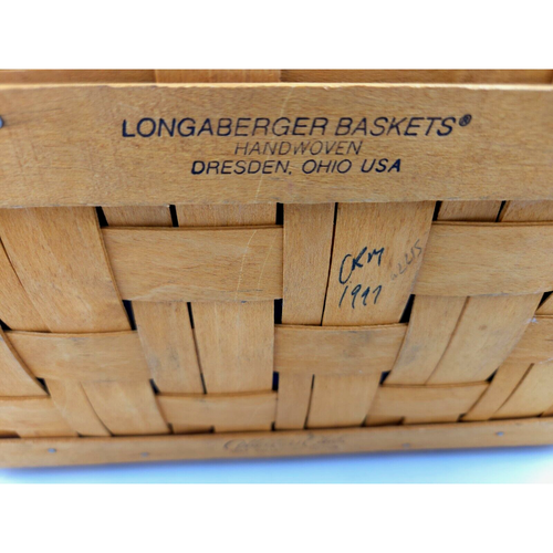 LONGABERGER 1997 Collectors Club Welcome Home Basket Combo Set - 第 7/8 張圖片
