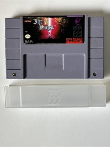 The 7th Saga (Super Nintendo Entertainment System SNES, 1993) Authentic Saves￼