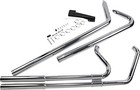 Vance & Hines Big Shots Long Dual Full Exhaust System Chrome Harley Davidson